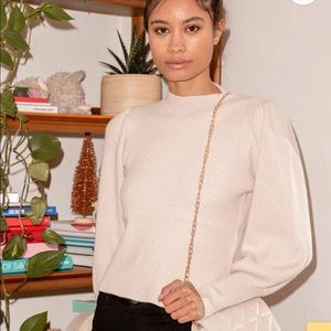 Lulus balloon sleeve sweater
